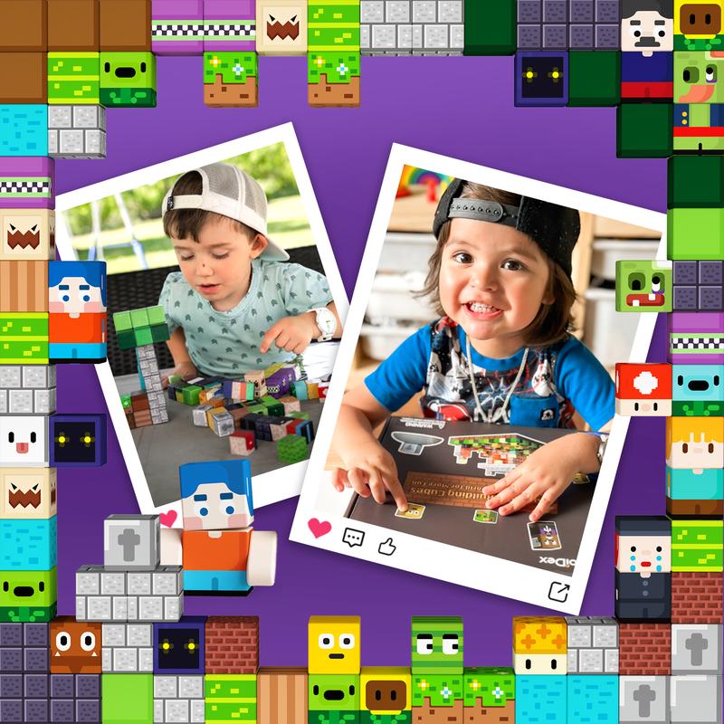 Minecraft Magnetic Blocks Set
