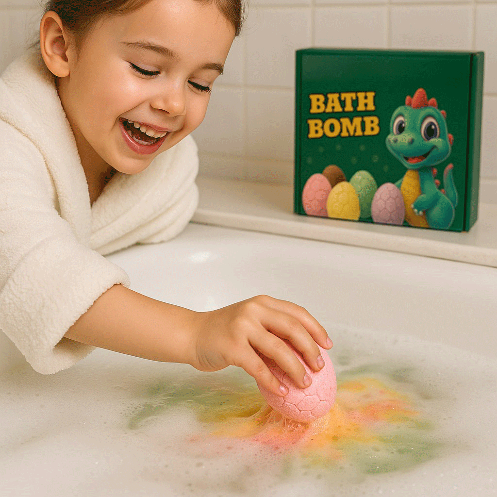 Dino Egg Bath Bombs