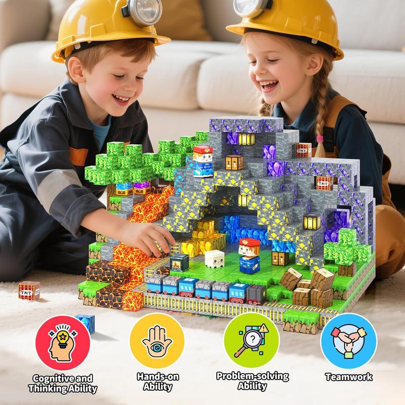 Minecraft Magnetic Blocks Set