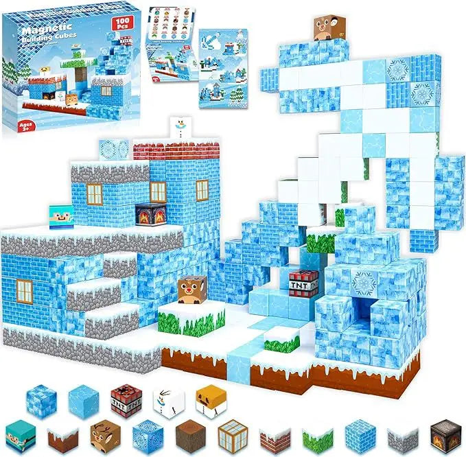 Minecraft Magnetic Blocks Set